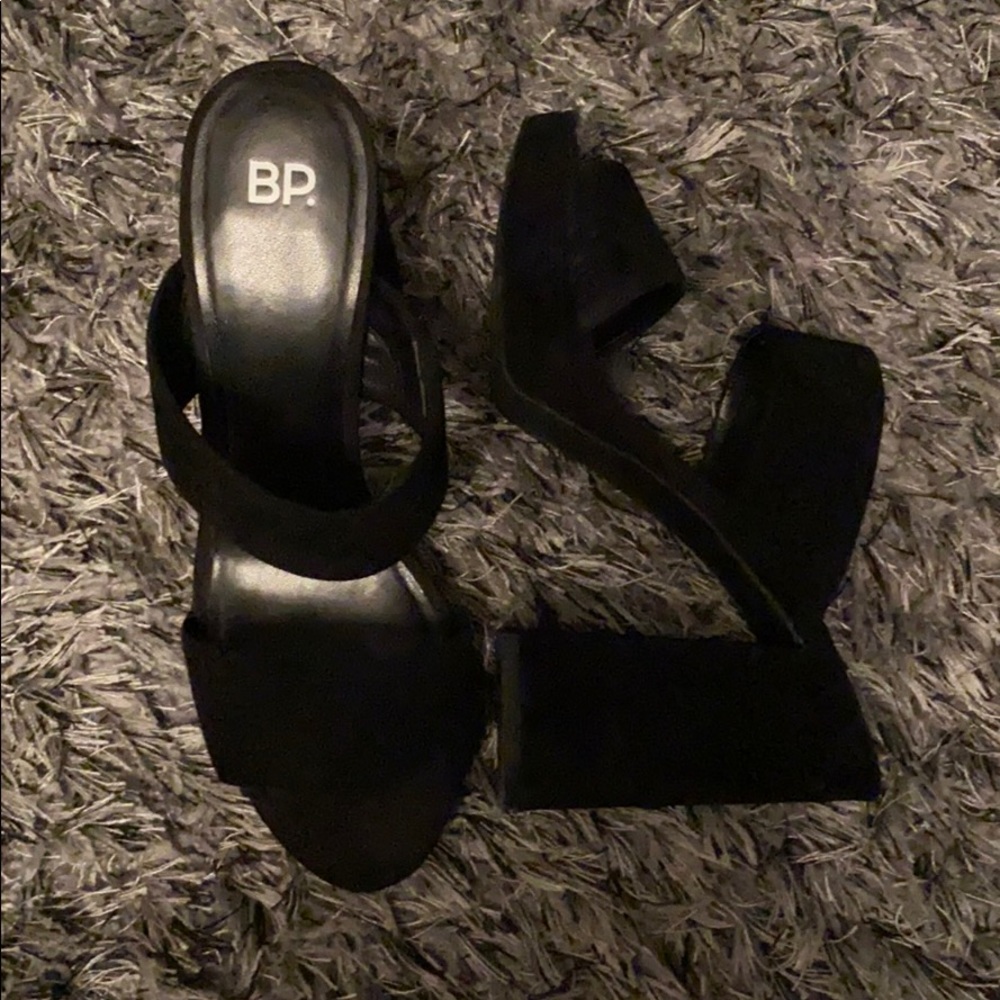 Size 9.5 BP CHUNKY MULE HEEL